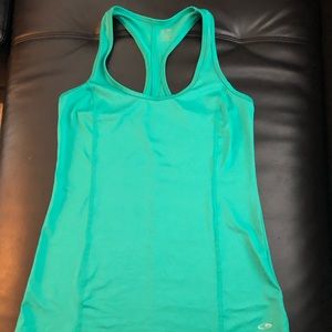 Champion racerback tank, green